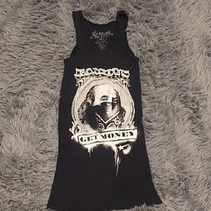 Famous Stars & Straps Black Graphic Tank